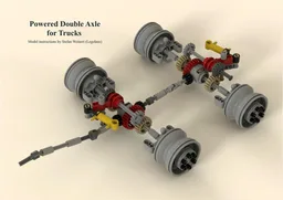 Powered Double Axis for Trucks