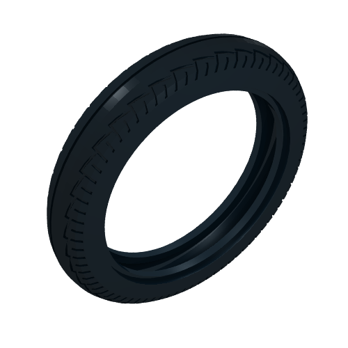 Lego Tyre 81.6 x 14.2 Motorcycle Z Racing Tread