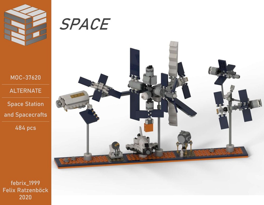 Lego 21321 - Space Station and Spacecrafts