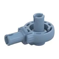 Technic Rotation Joint Ball Loop with Two Perpendicular Pins with Friction / Sand Blue