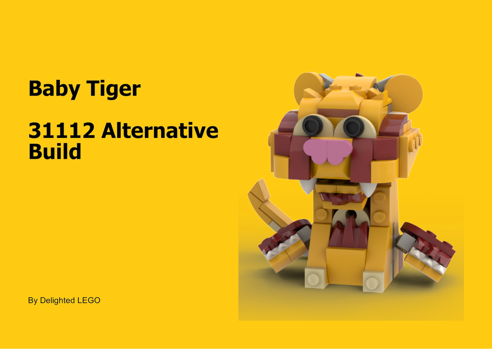 Lego 31112 - Baby Tiger