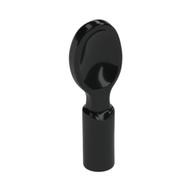 Lego Equipment Cutlery - Spoon, Flat Bottom / Black