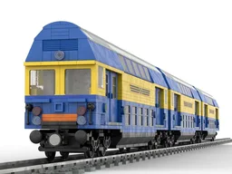 Double Deck Train Car (version 2, optimized for R40)