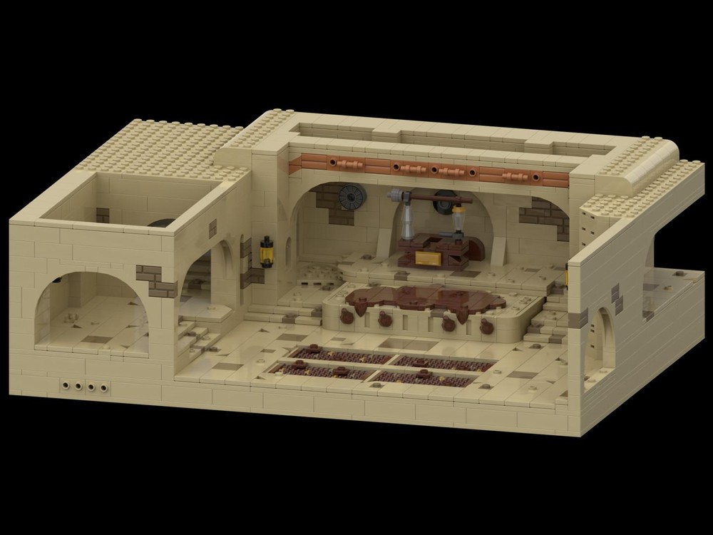 Lego Desert Throne Room