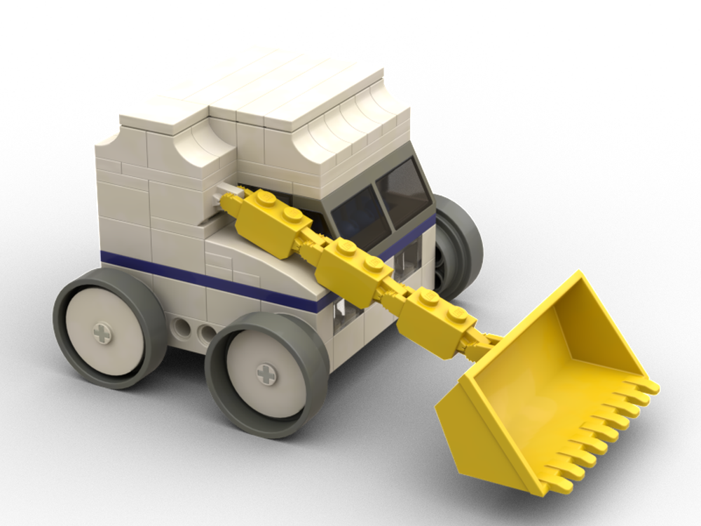 Lego Final Frontier Frontloader