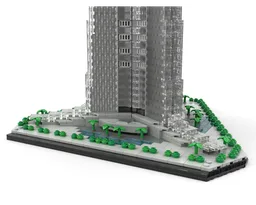 Jeddah Tower 1:800 Scale