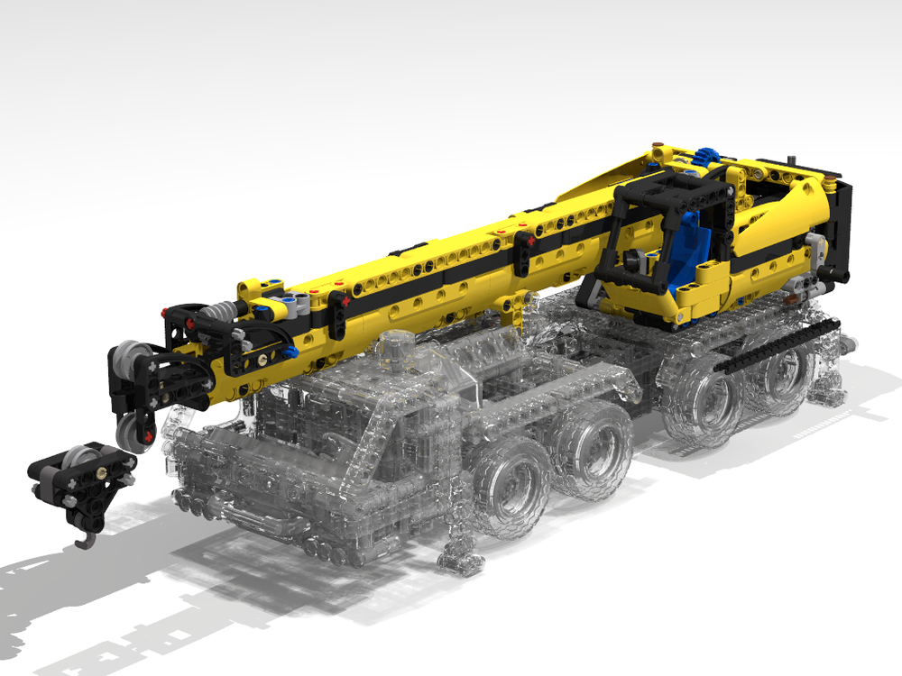 Lego 42108 MOD - crane