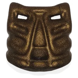 Large Figure Mask Krana Ja / Flat Dark Gold