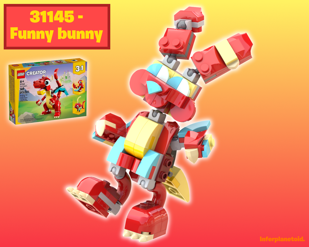 Lego 31145 - Funny bunny