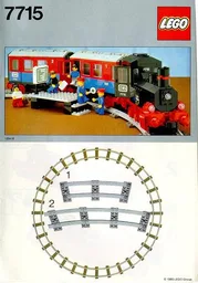 Push-Along Passenger Steam Train