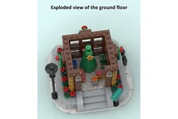 Christmas Village Clock Tower