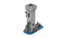 Medieval Island Tower - Second release