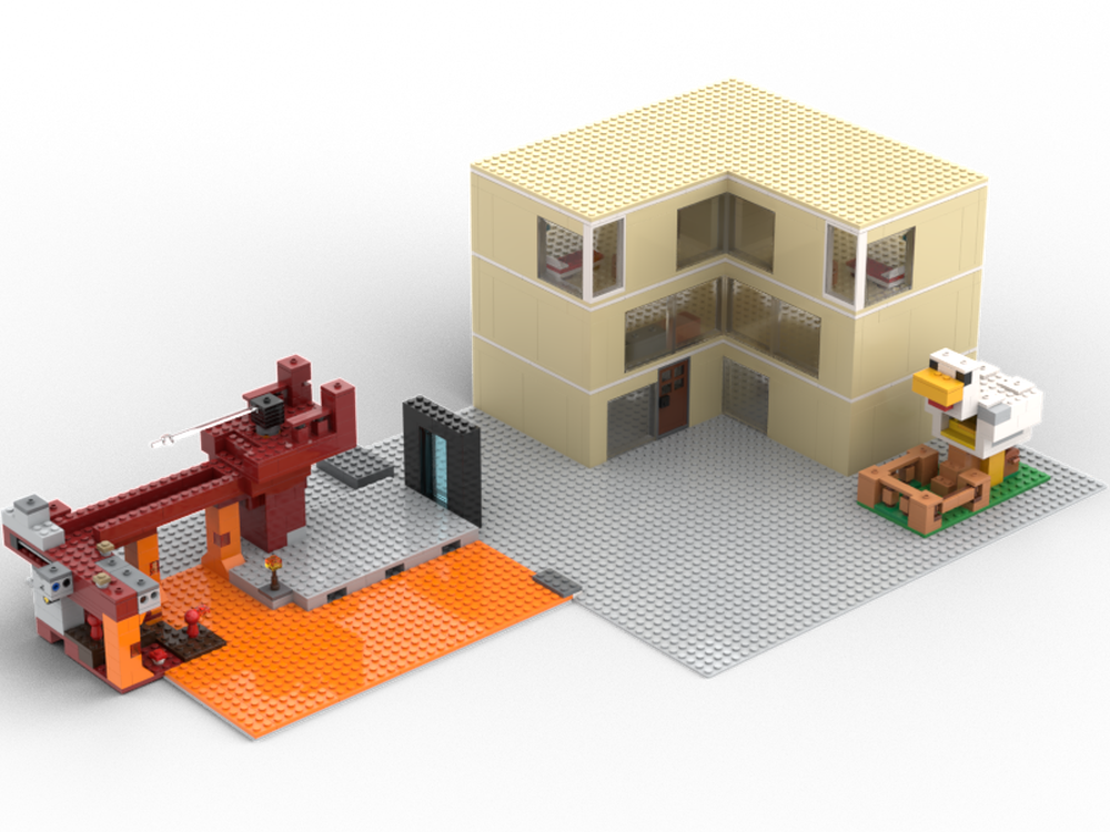 Lego Minecraft house
