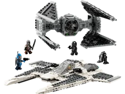 Mandalorian Fang Fighter vs. TIE Interceptor