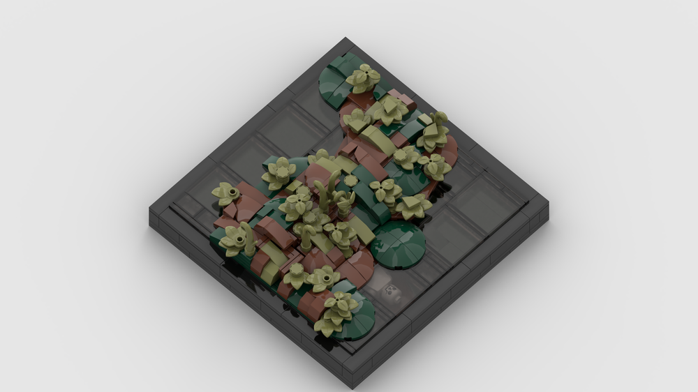 Lego LOTR - Dead Marshes MOC