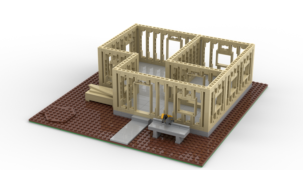 Lego Unfinished House