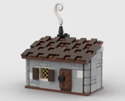 Medieval city house (Pick-a-Brick parts only, <$14 each)
