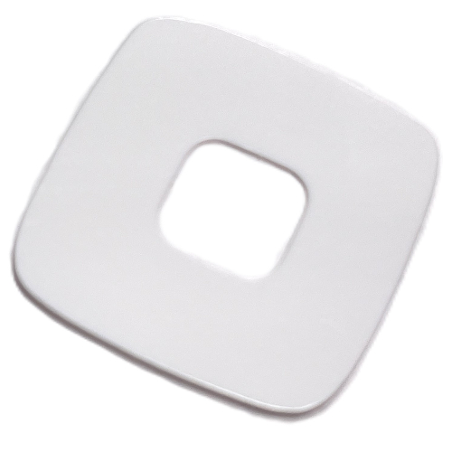 Lego Clikits Icon Accent, Square 2 1/2 x 2 1/2 / White