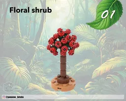 Floral shrub