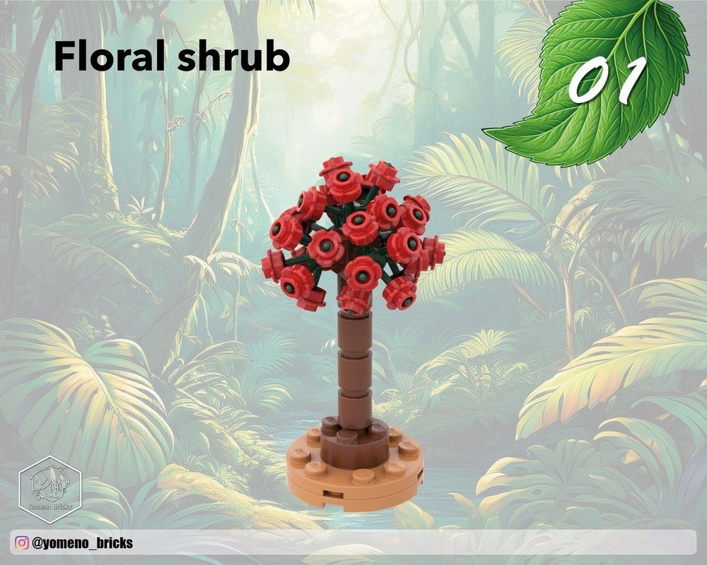 Lego Floral shrub