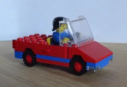 Red cabriolet