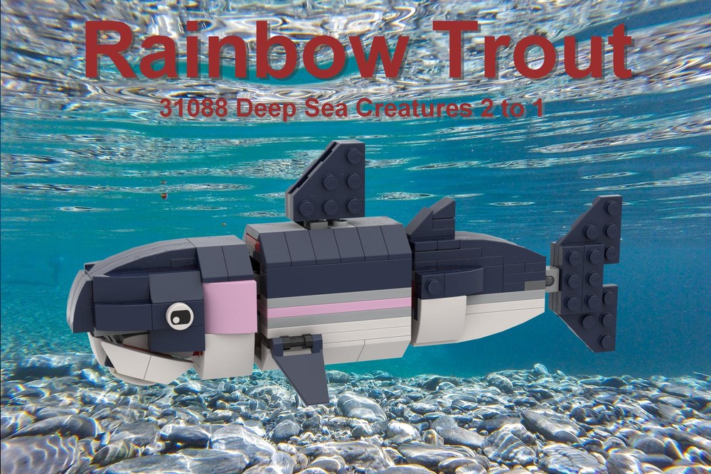 Lego Rainbow Trout 30188 2 to 1