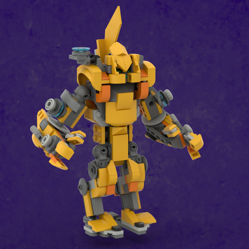 Lego 76254 Alternate Build, mech gundam thing
