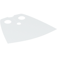 Lego Neckwear Cape, Short with Gold Back [Shiny Satin Fabric]