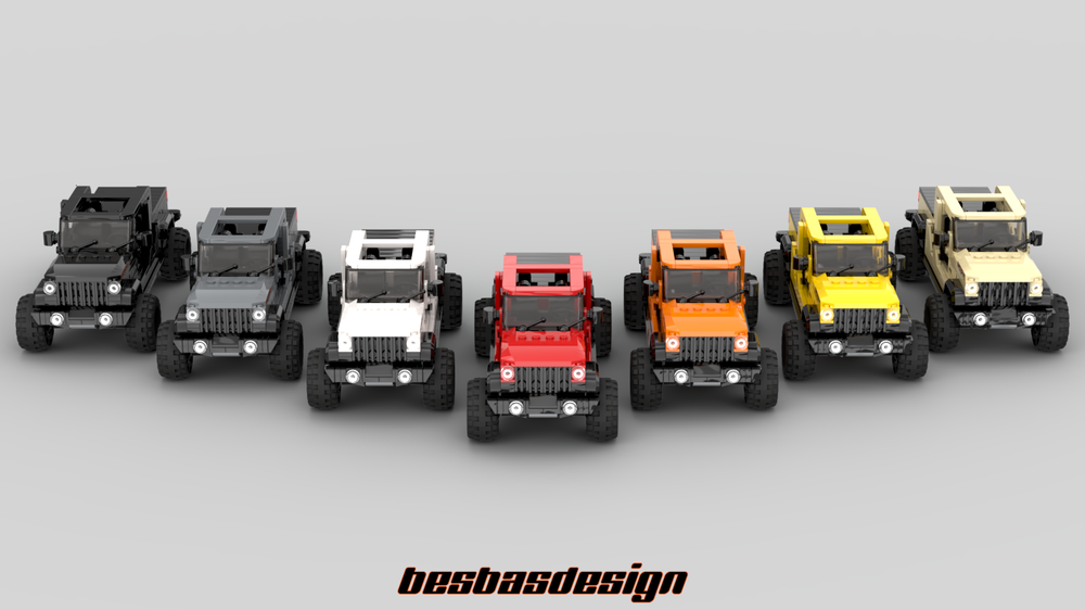 Lego Jeep Gladiator Mojave