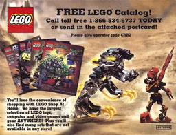 2002 Insert - Shop at Home - Bionicle (4172392)