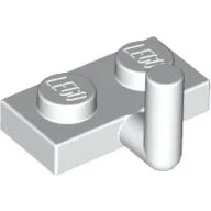 Plate Special 1 x 2 with Bar Up [Horizontal Arm 5mm] / White