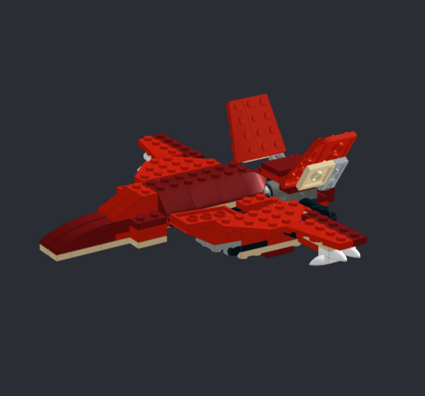 Lego Jurassic transformer