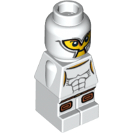 Lego Microfig Minotaurus Gladiator White
