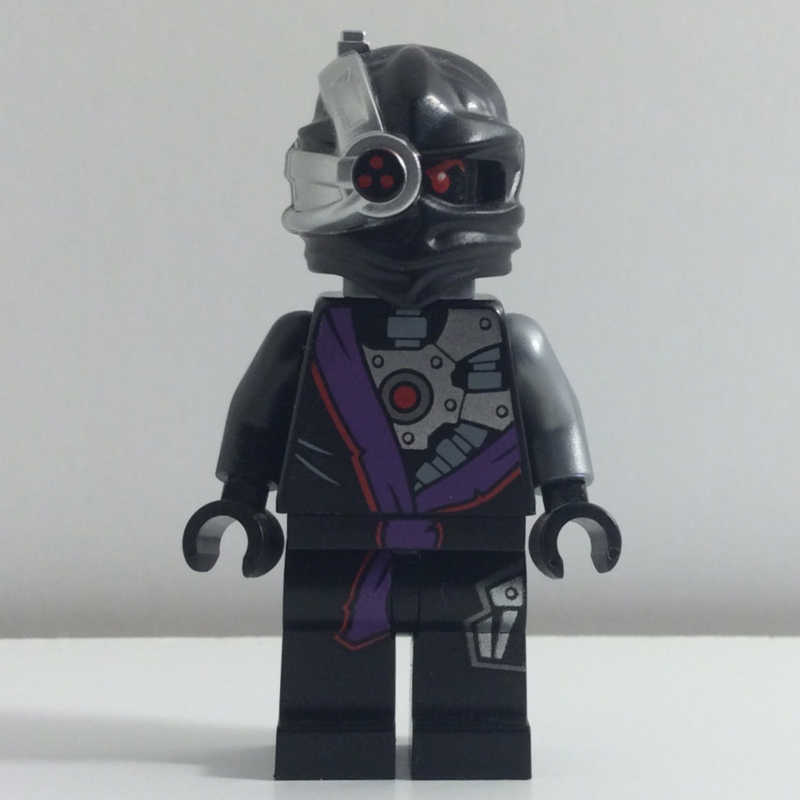 Lego Nindroid Warrior with Neck Bracket with Stud
