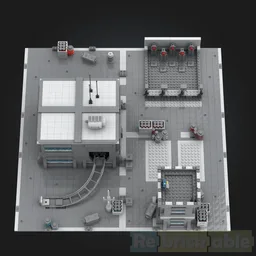 Modular Coruscant training grounds