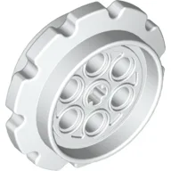 Technic Tread Sprocket Wheel Large 10 Tooth / White