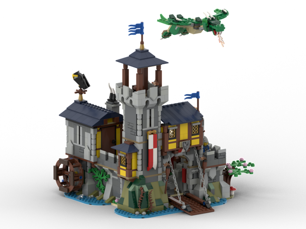 Lego Falcon's Castle - Alternate Build 1x31120