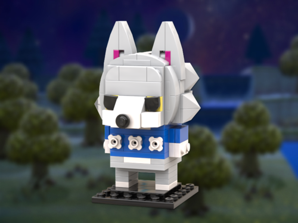 Lego Fang Brickheadz (From Animal Crossing)
