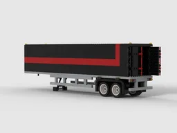 Trailer for Yellow CAT with Folding Doors