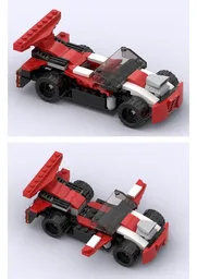 Car with wing doors
