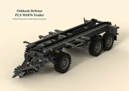 Flatrack for PLS M1076 Trailer