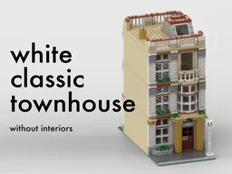 White Classic Townhouse