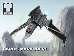 Marauder (Bad Batch Shuttle) Ultimate Play-set Scale MOC