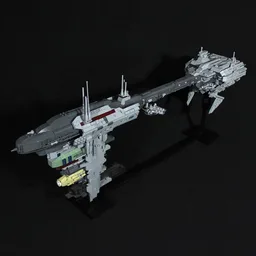 Movie accurate Nebulon-B Escort Frigate (midi-plus scale)