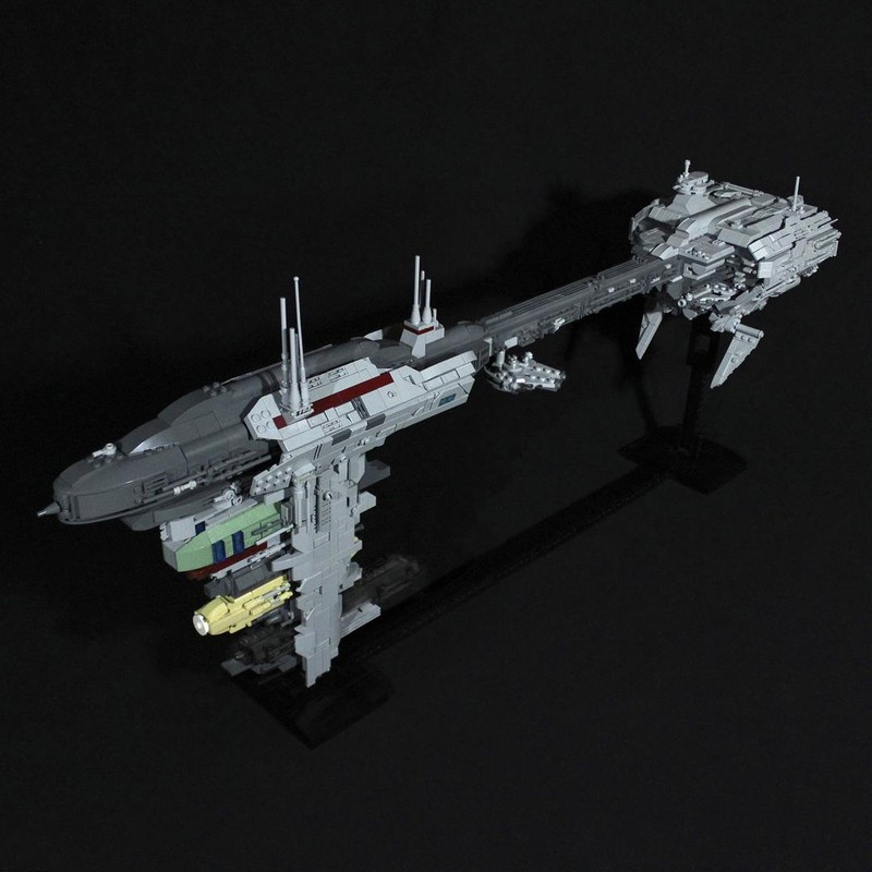 Lego Movie accurate Nebulon-B Escort Frigate (midi-plus scale)
