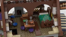 Medieval Bakery based on 21325 Medieval Blacksmith