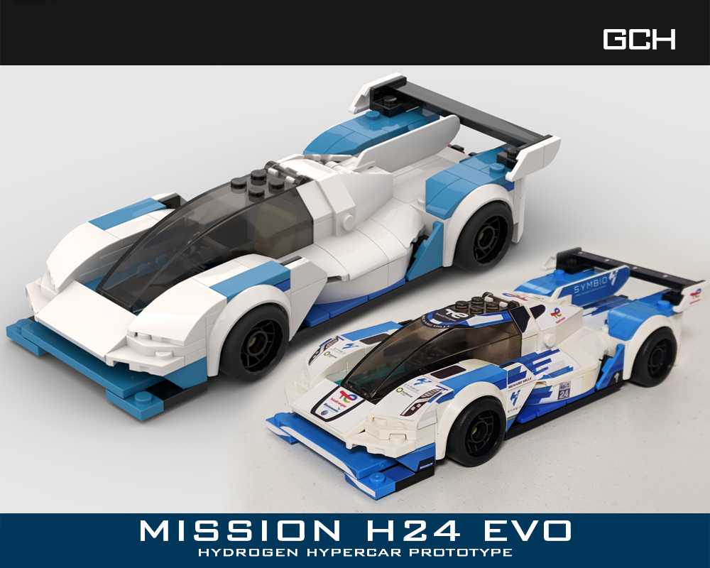 Lego Mission H24 Evo Hydrogen hypercar concept