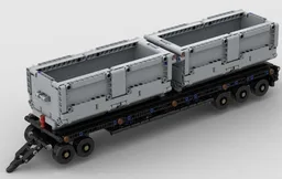 Longer container trailer for MOC-25921 (LZV)