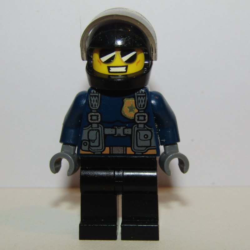 Lego Duke DeTain, Black Helmet with Visor
