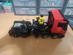 Mini crane truck